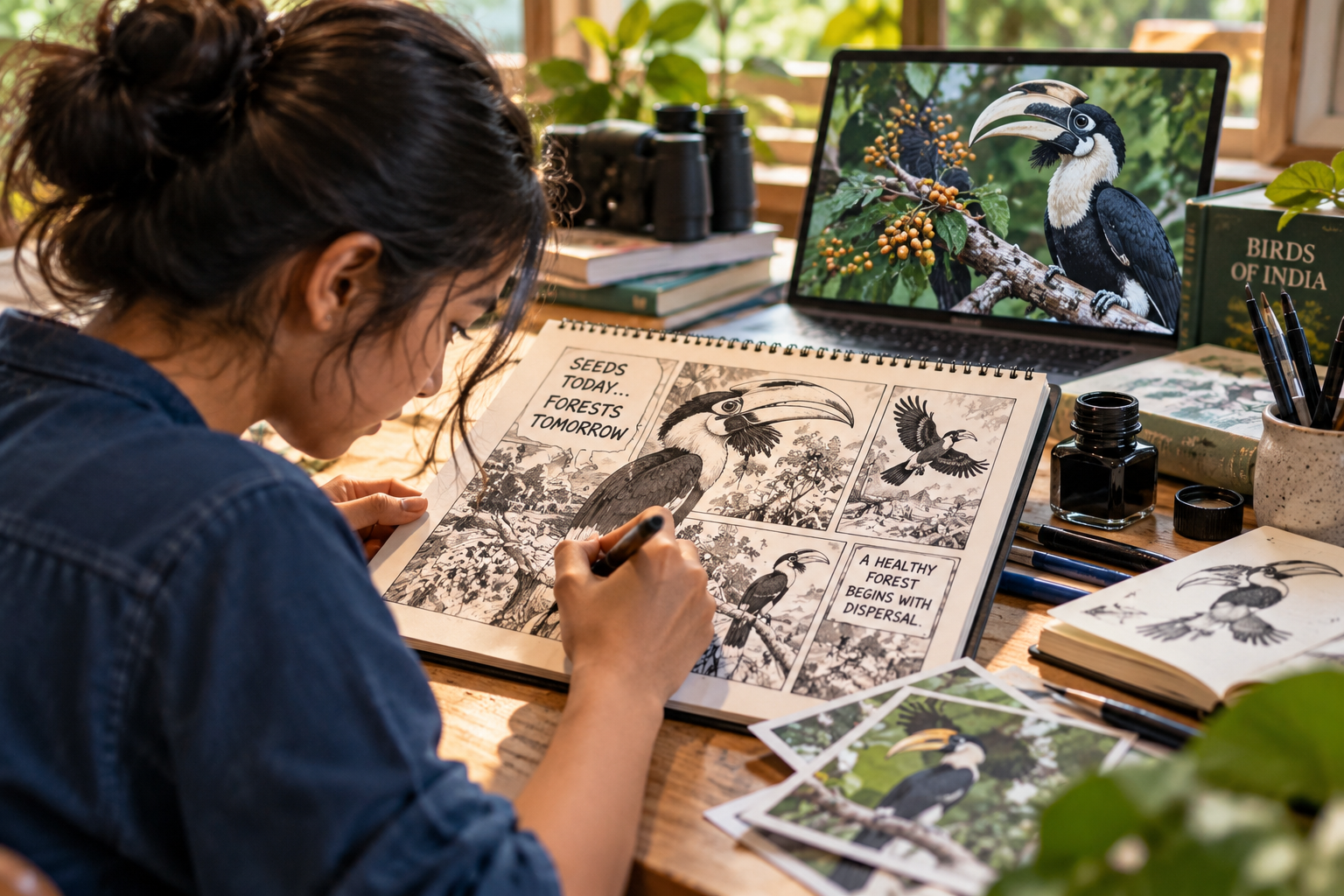 Wildlife Week 2026 Inktober Challenge 2026